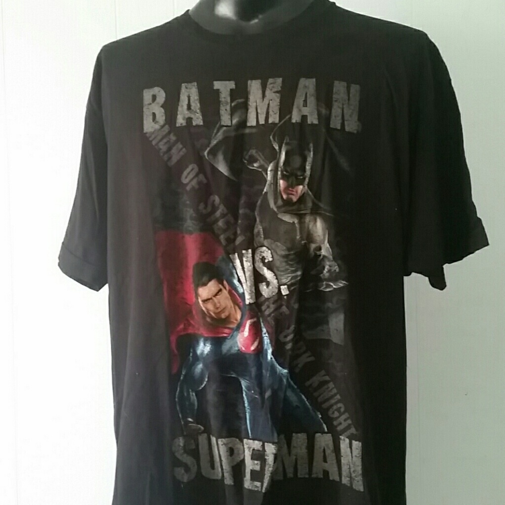 Batman Vs Superman Tshirt Tee Comics Movies